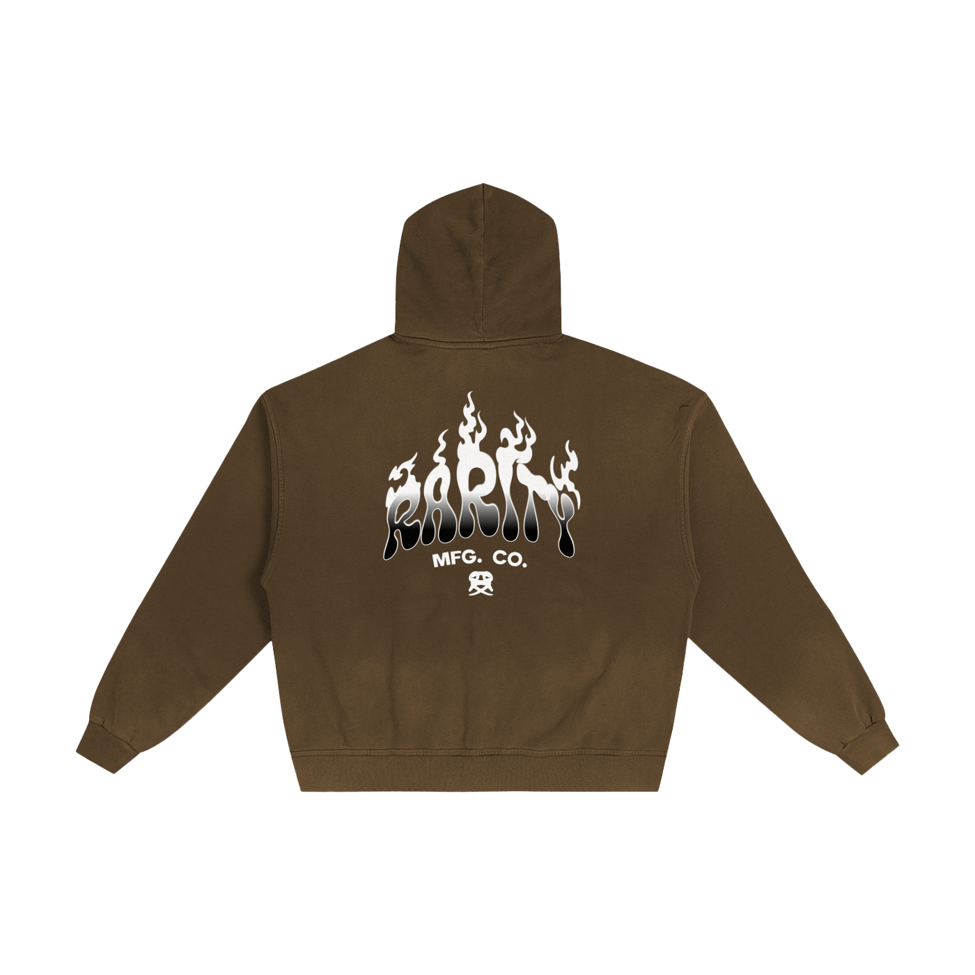Hand-Frayed Sunfade Zip Hoodie