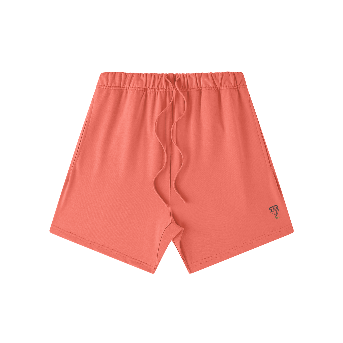 Monkey Heavyweight Tee & Monkey Embroidered Shorts