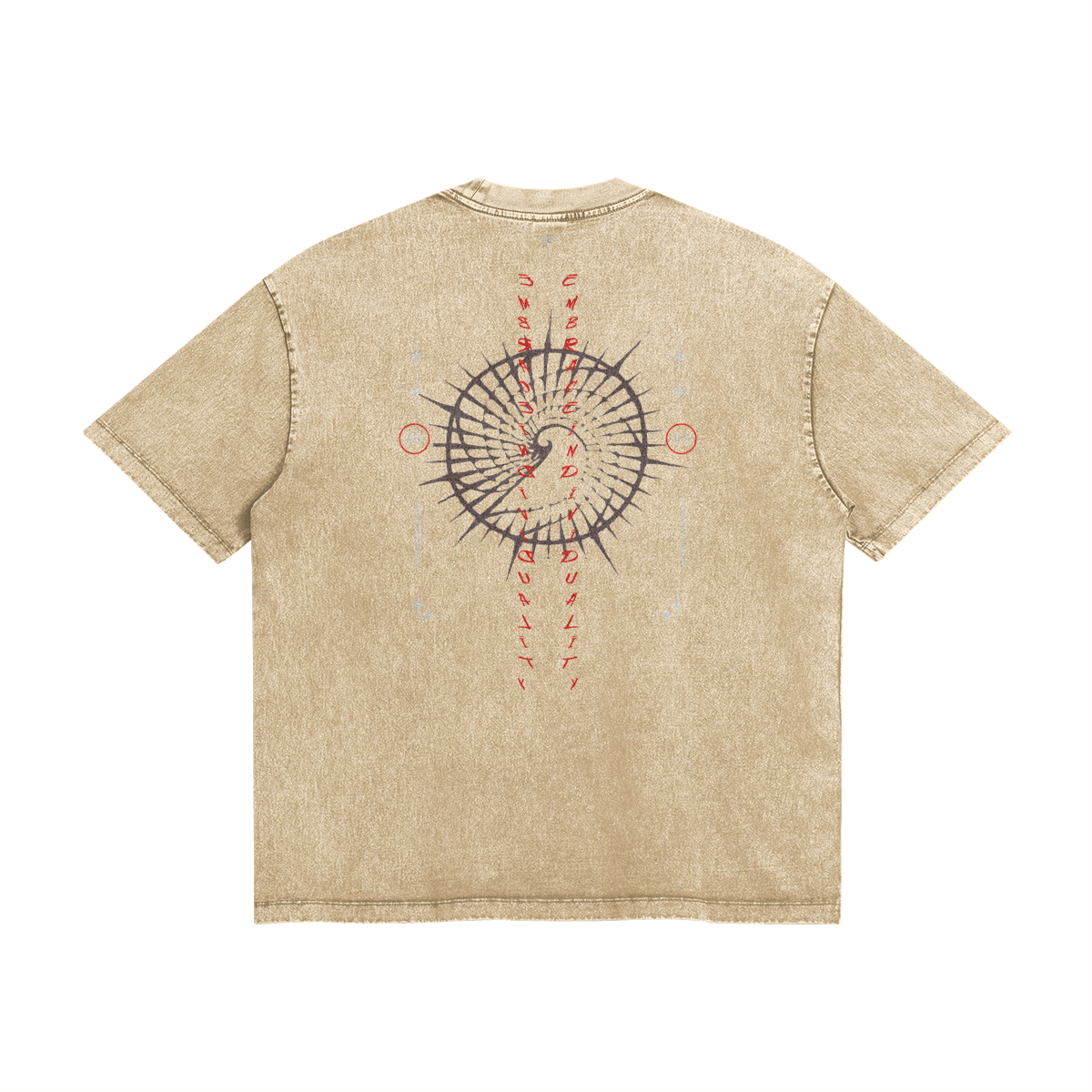 Supraliminal Washed Mid Heavyweight Tee & Supraliminal Washed Cargo Shorts