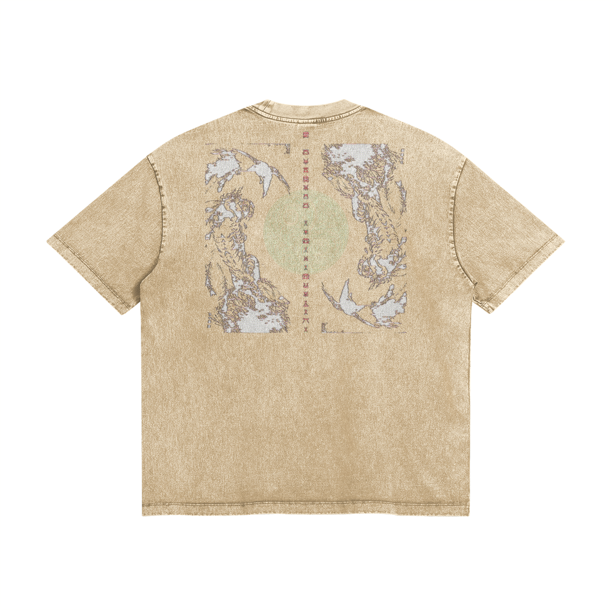 Confucius Mid Heavyweight Tee Invert