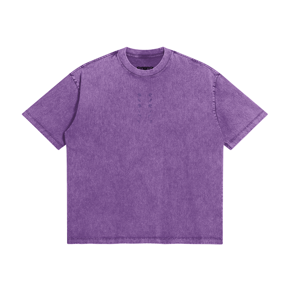 Flow Oversized Embroidered Mid Heavyweight Tee