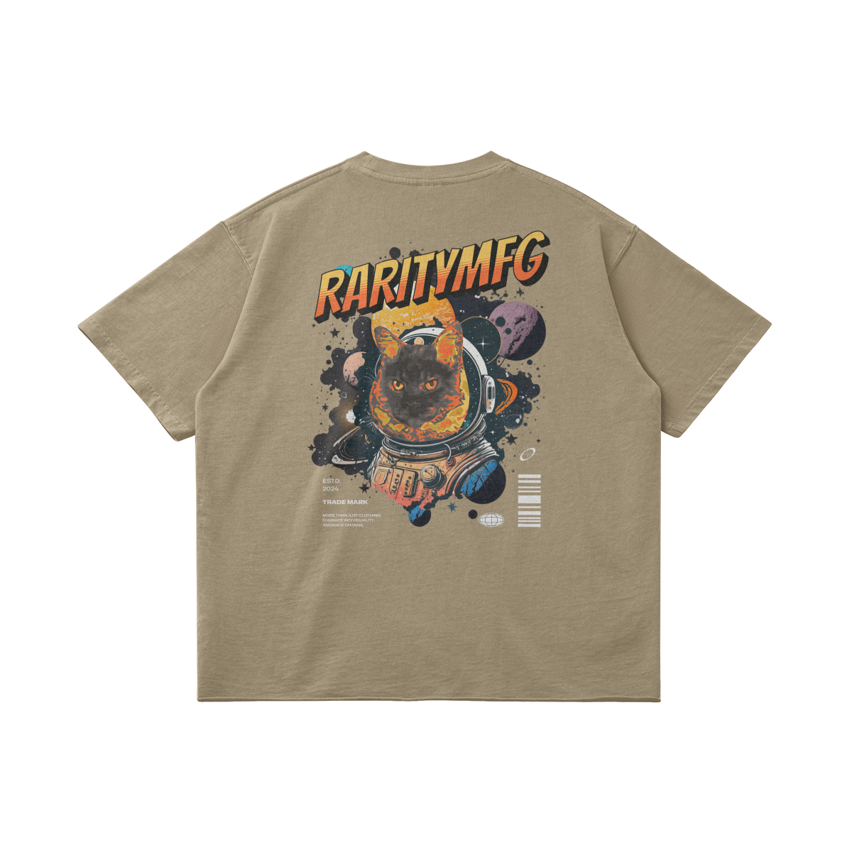 Misha Boxy Embroidered Mid Heavyweight tee