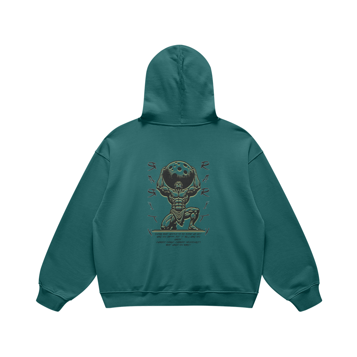 Weight of the World Heavyweight Hoodie