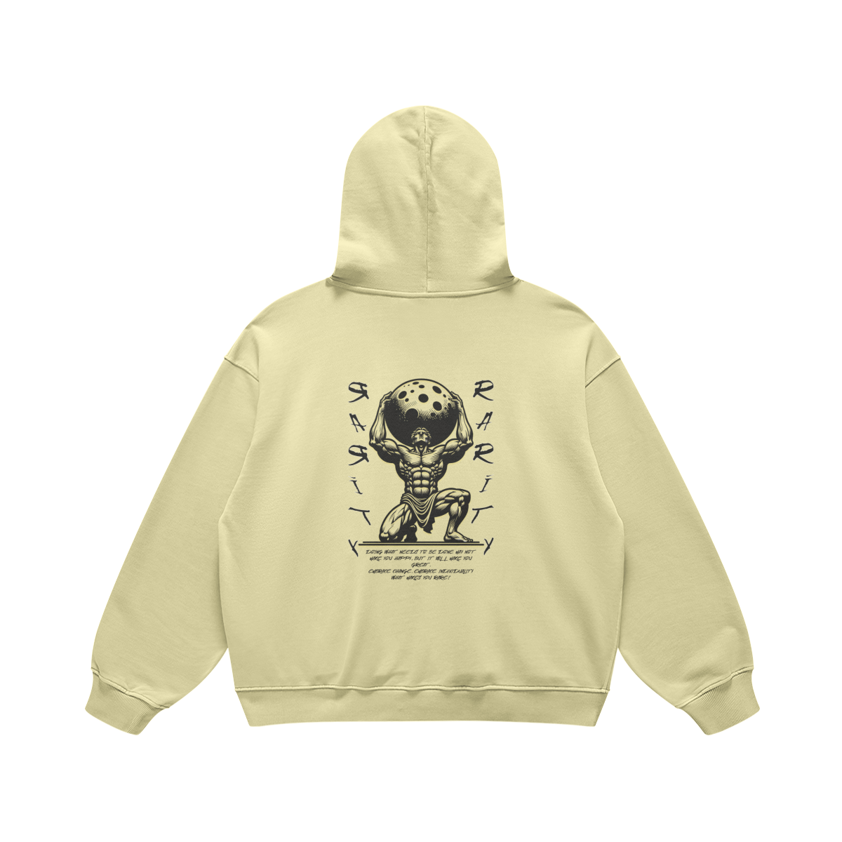Weight of the World Heavyweight Hoodie
