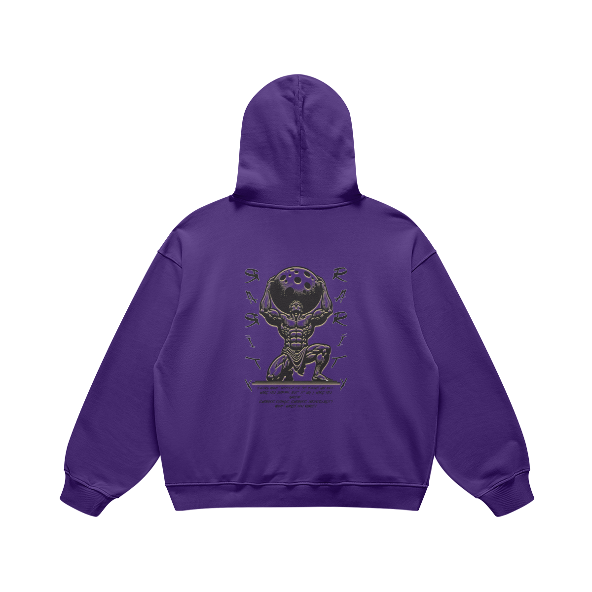 Weight of the World Heavyweight Hoodie