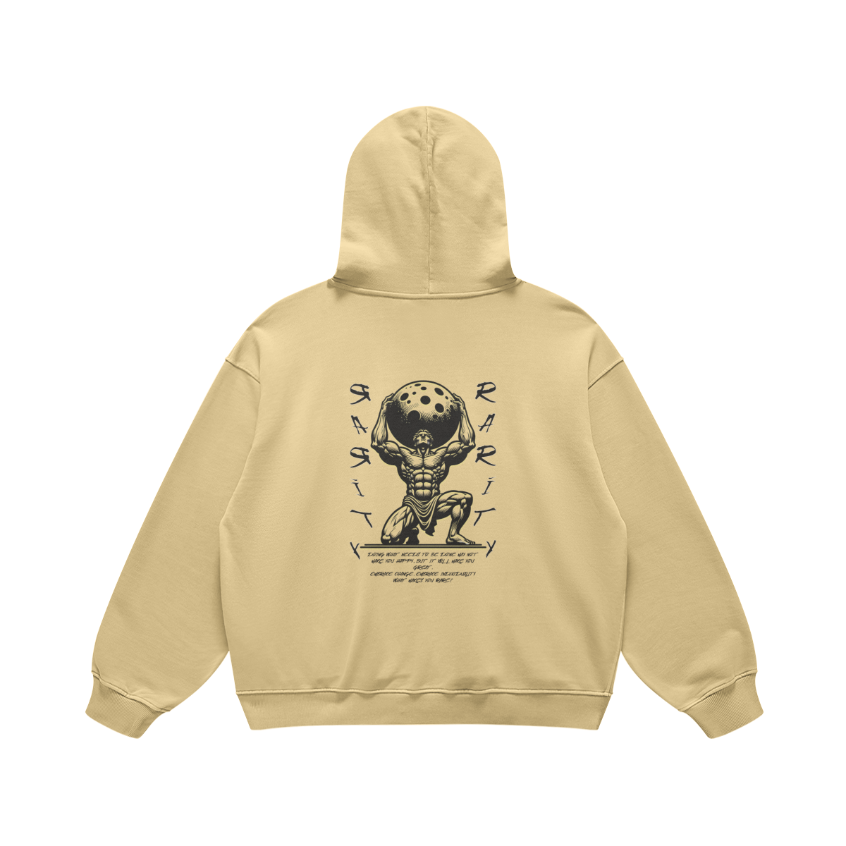 Weight of the World Heavyweight Hoodie
