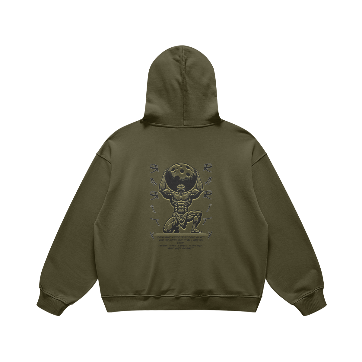 Weight of the World Heavyweight Hoodie