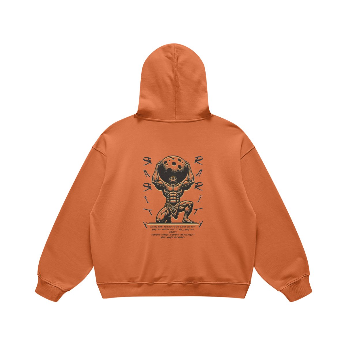 Weight of the World Heavyweight Hoodie