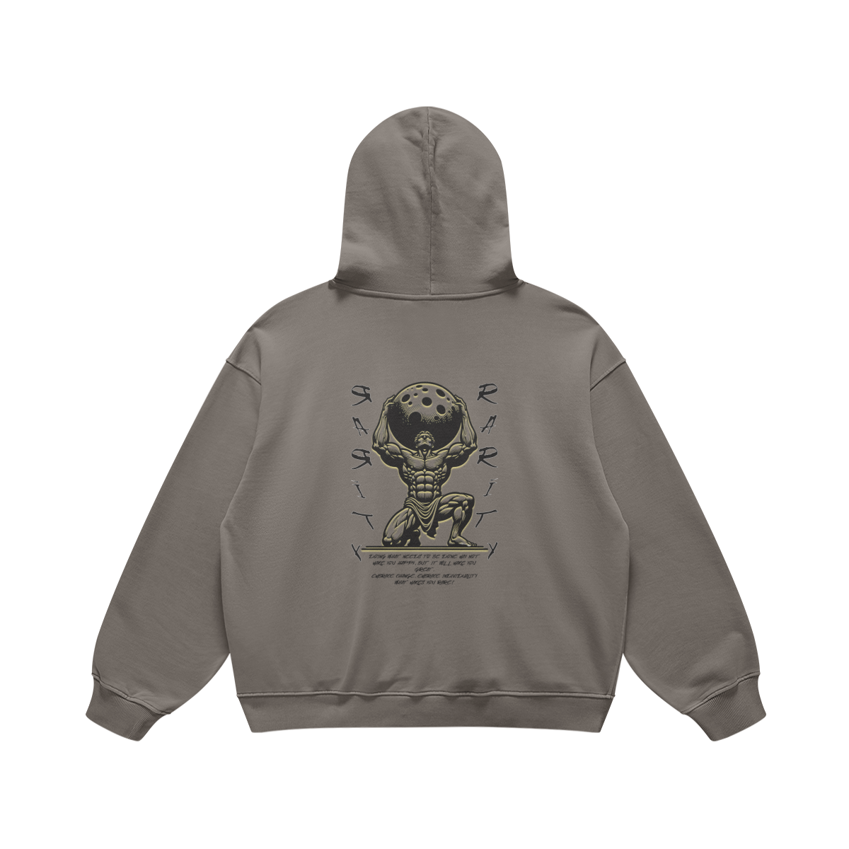Weight of the World Heavyweight Hoodie