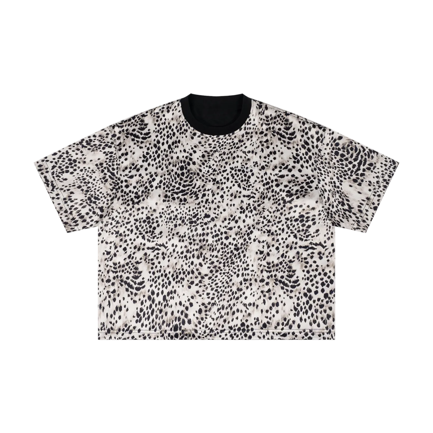 Unisex Leopard Print Boxy T-Shirt