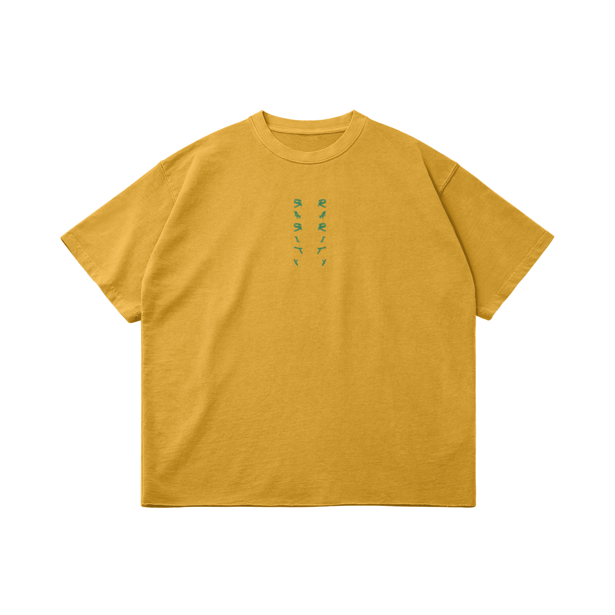 Envy Boxy Embroidered Mid Heavyweight Tee