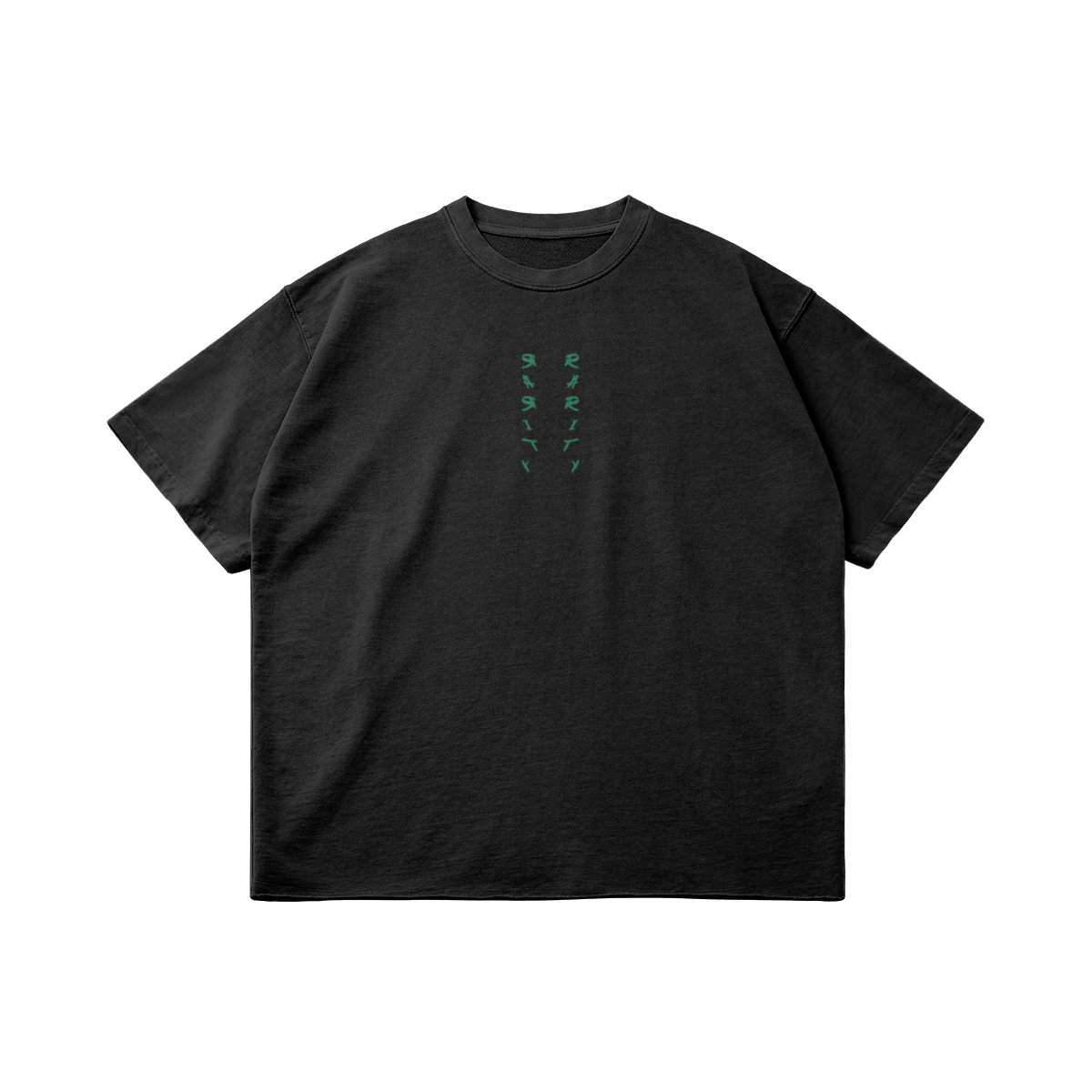 Envy Boxy Embroidered Mid Heavyweight Tee