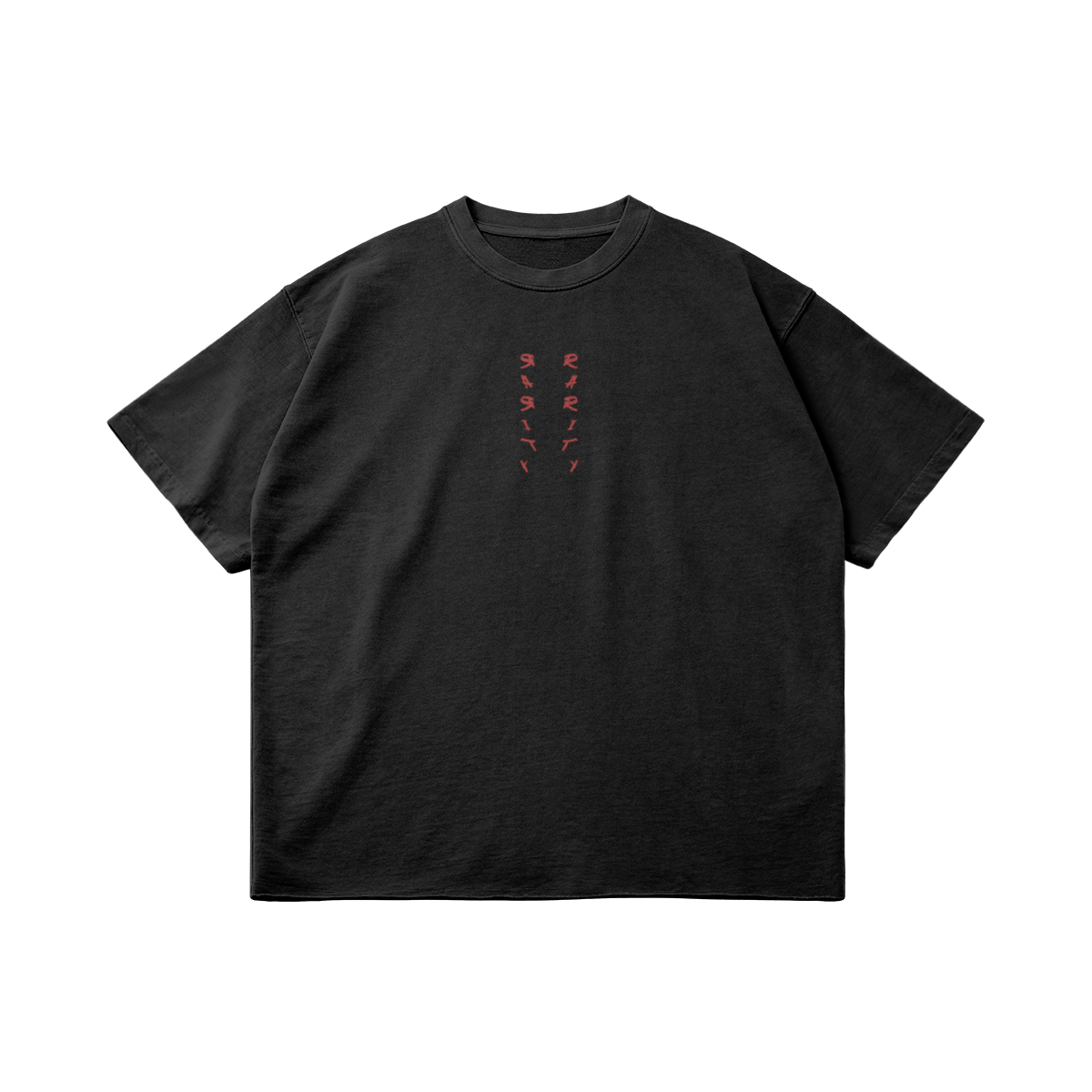 Misha Boxy Embroidered Mid Heavyweight tee